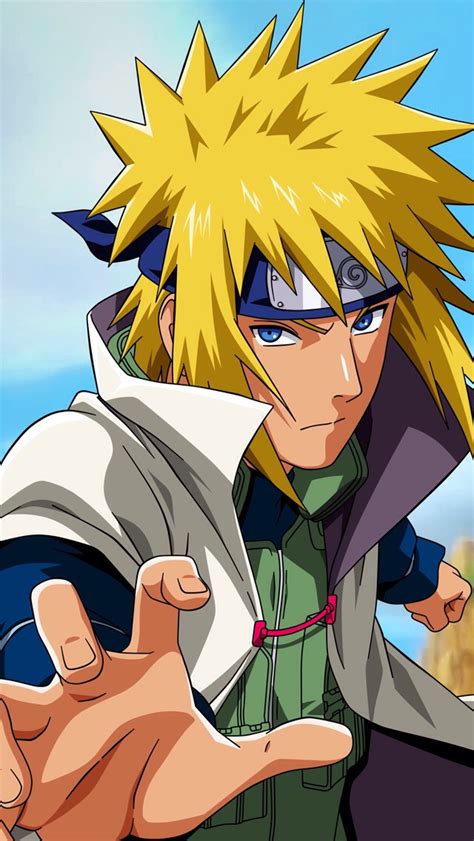 Free Download 4th Hokage Minato Namikaze Wallpaper Animemanga 640x1136