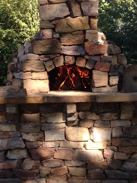 How To Build An Outdoor Stacked Stone Fireplace Fireplace Guide By Linda
