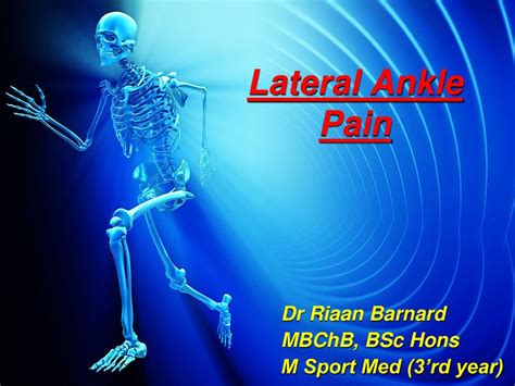Ppt Lateral Ankle Pain Powerpoint Presentation Free Download Id