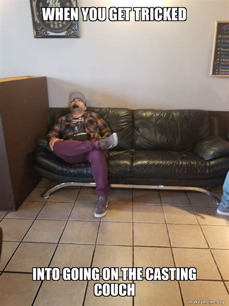 casting couch meme template