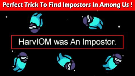 The Imposter Among Us Imposter Screen