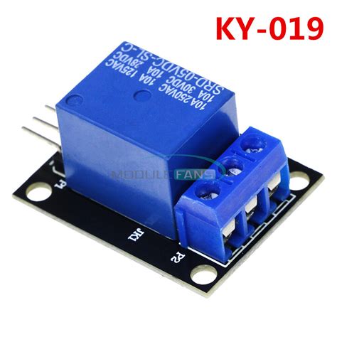 Ky 019 5v Relay Module Board Shield One Channel For Pic Avr Dsp Arm For