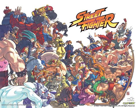 Capcom Street Fighter Anime Wallpapers