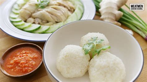 Hainanese Chicken Rice Balls 海南鸡饭球 Youtube