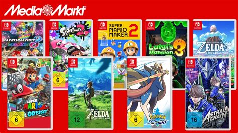 Nintendo Switch Holt Euch Jetzt 3 Spiele Für 111€ Bei Mediamarkt