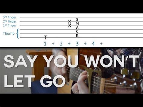 How To Play Say You Won T Let Go EXACTLY Like James Arthur Easy