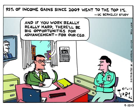 The Other Way To Close The Wealth Gap A Ted Rall Cartoon