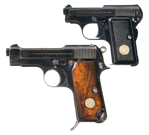 Two Beretta Semi Automatic Pistols Rock Island Auction