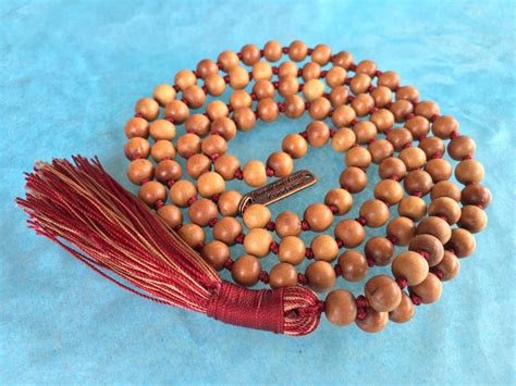 energized sandalwood buddhist prayer beads healing mala beads buddhist rossary wood wooden