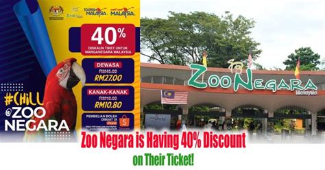 Zoo negara opening hours rates. Zoo Negara is Having 40% Discount on Their Ticket ...