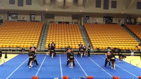 Campbell University Cheerleading Practice For Nationals Youtube