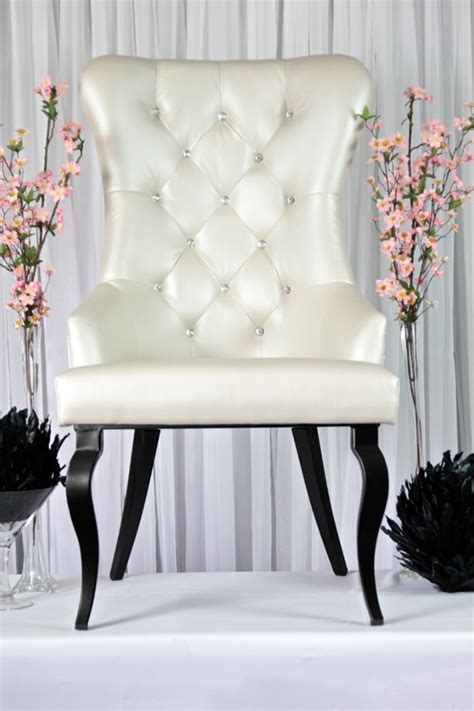 Bride & groom chairs for hire we also stock top table wedding party chairs to match. - Event Decor Direct - North America's Premier ...