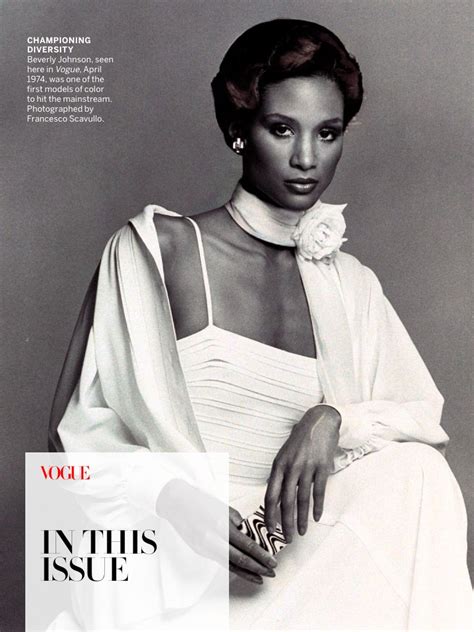 Beverly Johnson Vogue April 1974 Beverly Johnson Fashion Forever Black Supermodels