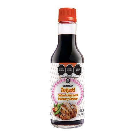 Salsa De Soya Kikkoman Teriyaki Para Marinar Y Sazonar Ml Bodega Aurrera Despensa A Tu Casa