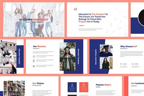 Academia Education Powerpoint Template Design Shack