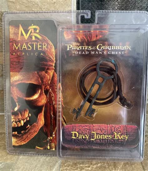 Disney Pirates Of The Caribbean Davy Jones Key Master Replicas 2006 Dead Mans Ch 9000 Picclick