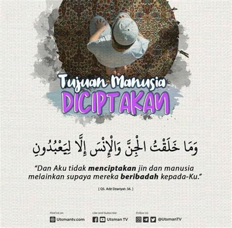 Tujuan Manusia Diciptakan Atmago