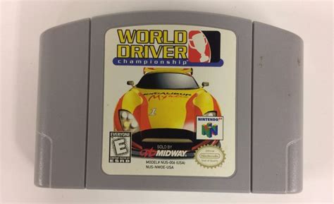 Juego de nintendo ds y 3ds + sd tarjeta del sostenedor de la caja. Vendo Juego De Nintendo 64 N64 World Driver Cham ...