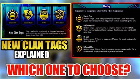 How To Get Clan Tags Explained New Clan Tag Objective Featurepubg