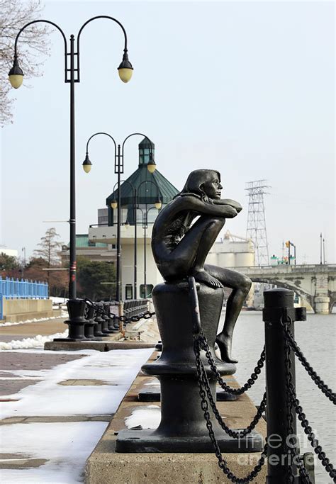 Statue On Toledo Riverfront 0884 Photograph By Jack Schultz Fine Art