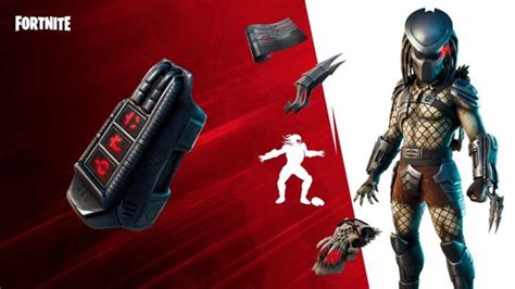 Recurring Guest Star Predator Lands In Fortnite Alien Vs Predator Galaxy