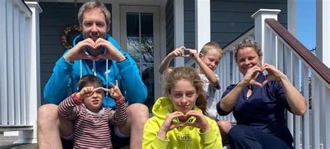 Brian Lynch Returns With Kim Clijsters And Their Three Children