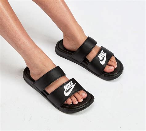 Nike Womens Benassi Duo Ultra Slide Black Footasylum