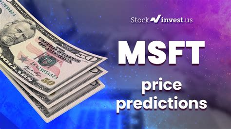 Msft Price Predictions Microsoft Stock Analysis For Friday April