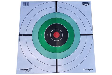 Birchwood Casey Eze Scorer Small Bore Paper Target 12 Inch 12 Pack