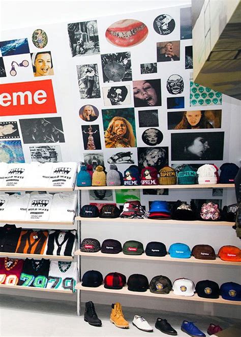 Supreme Store Streetwear Visual Merchandising Inspiration Bedroom