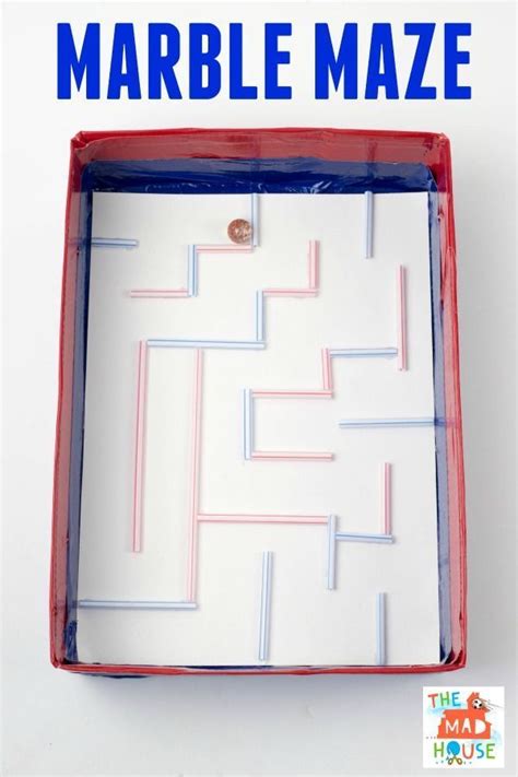 This Fun Marble Maze Is Great Fun For Kids It Is Easy To Make With