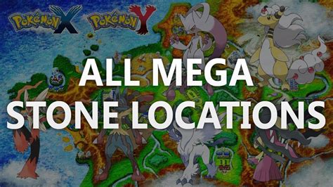 Pokemon X And Y All Mega Stone Locations Revealed Part 1 Youtube
