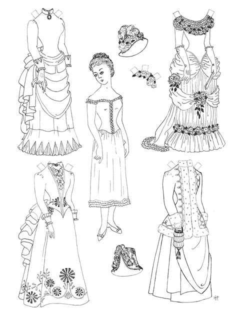 This best fashion dress coloring pages idea will be great solution to see the inspiration. Free Printable Paper Doll Coloring Pages For Kids
