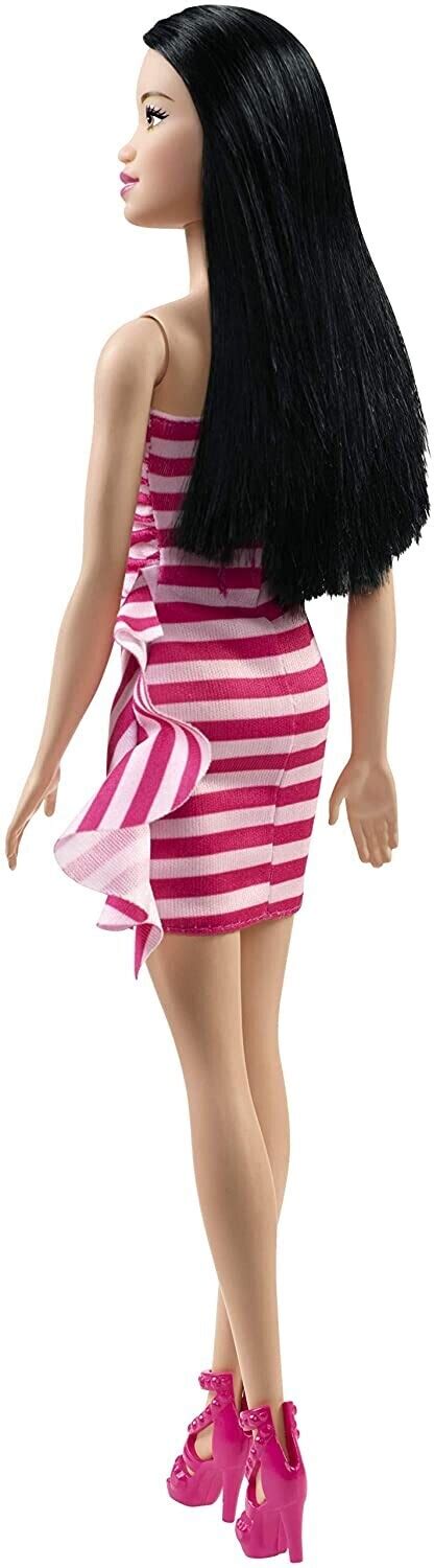 Barbie Glitz Doll Pink Striped Dress Ab 870 € Preisvergleich Bei