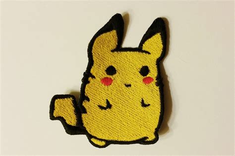 Pikachu Patch Sew On