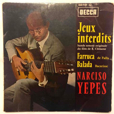 Narciso Yepes Jeux Interdits 1968 Vinyl Discogs