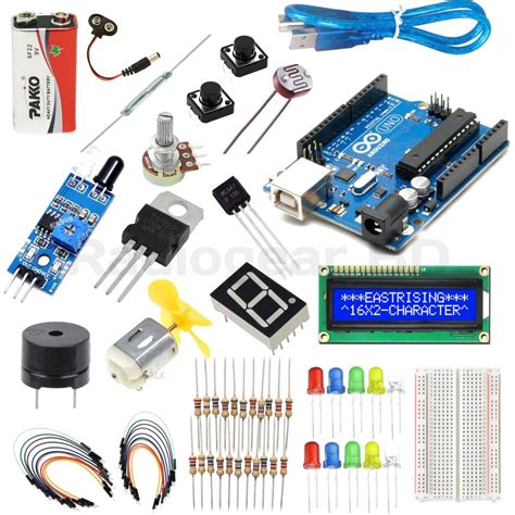 Best Arduino Starter Kit 62 Item Radiogear Bd