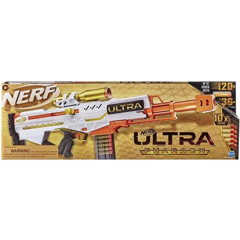 ナーフ アメリカ 直輸入 E9257 Nerf Ultra Pharaoh Blaster With Premium Gold Accents
