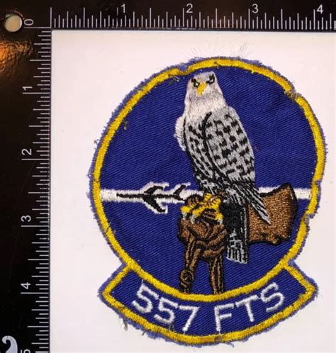 Usaf Us Air Force 557th Fts Fighter Training Squadron Twill Patch 451