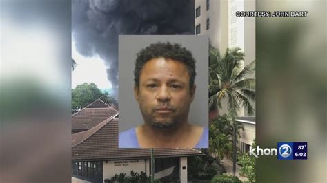 Investigators Say Man Accused Of Setting Fire To Waikiki Surfboard Racks Was The Only One There