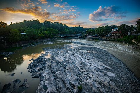 View Of River Rioni From The White Bridge In Kutaisi Geor Flickr