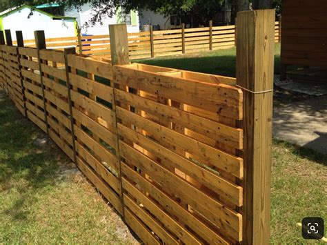 63 Easy Pallet Fence Ideas That Give Privacy Artofit