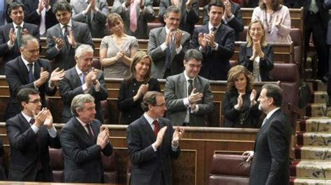 Mariano Rajoy Elegido Presidente Del Gobierno Gracias A La Mayoría