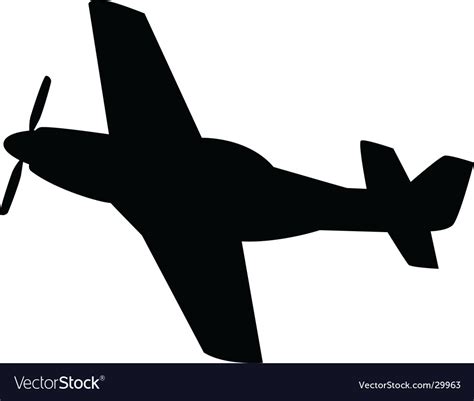 Airplane Silhouette Outline