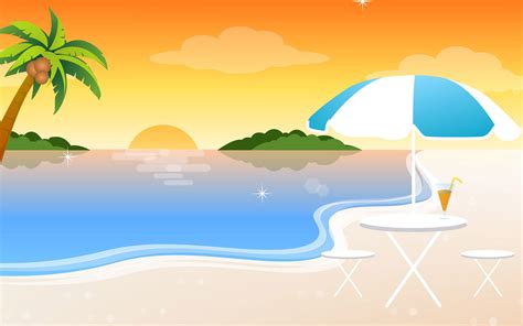 Beach Vector Hd Wallpapers Movie Hd Wallpapers
