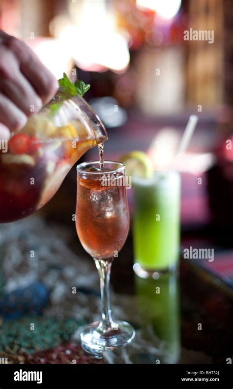Juice Bar Restaurant Jeddah Saudi Arabia Drink Stock Photo Alamy