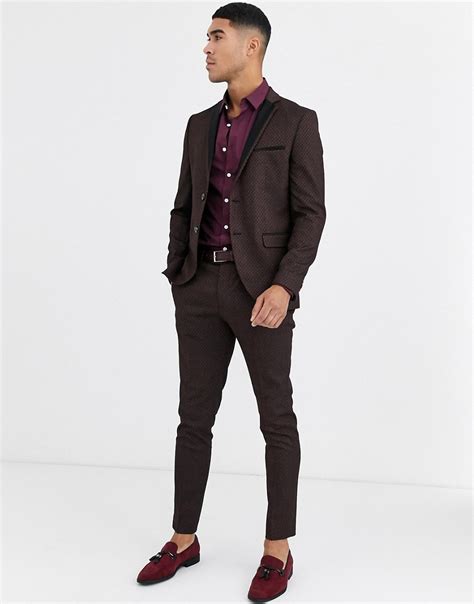 Mens Burgundy Dress Shoes With Tassels Asos Tassel Loafers In
