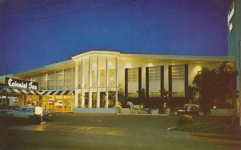 The Cardboard America Motel Archive Colonial Inn Resort Motel Miami