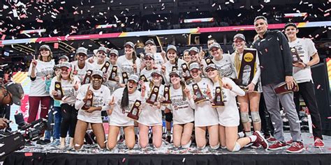 Womens Volleyball Wins Eighth National Championship