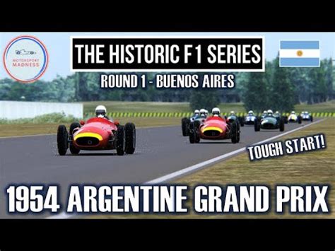 Argentine Grand Prix Buenos Aires 1954 Round 1 Historic F1 Series